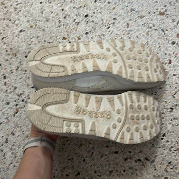 Victoria Beckham White and Beige Athletic Shoes - Picture 6 of 8